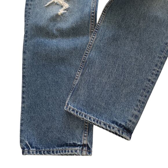 GRLFRND Helena distressed straight leg high waist jeans in Ready To Go Sz 28 NEW - Picture 6 of 9